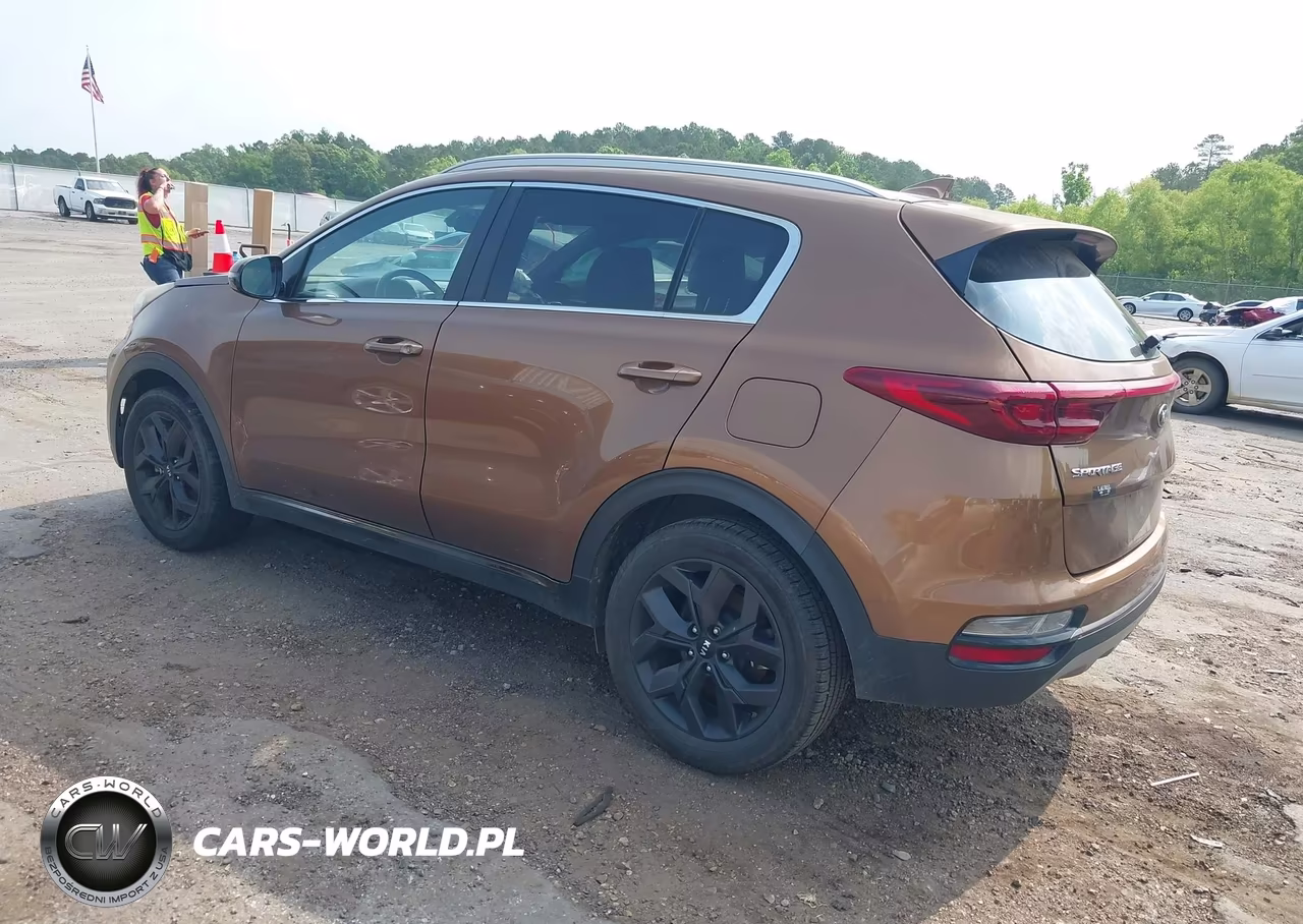 2021 Kia Sportage S VIN:KNDP63AC7M7922768 - 3