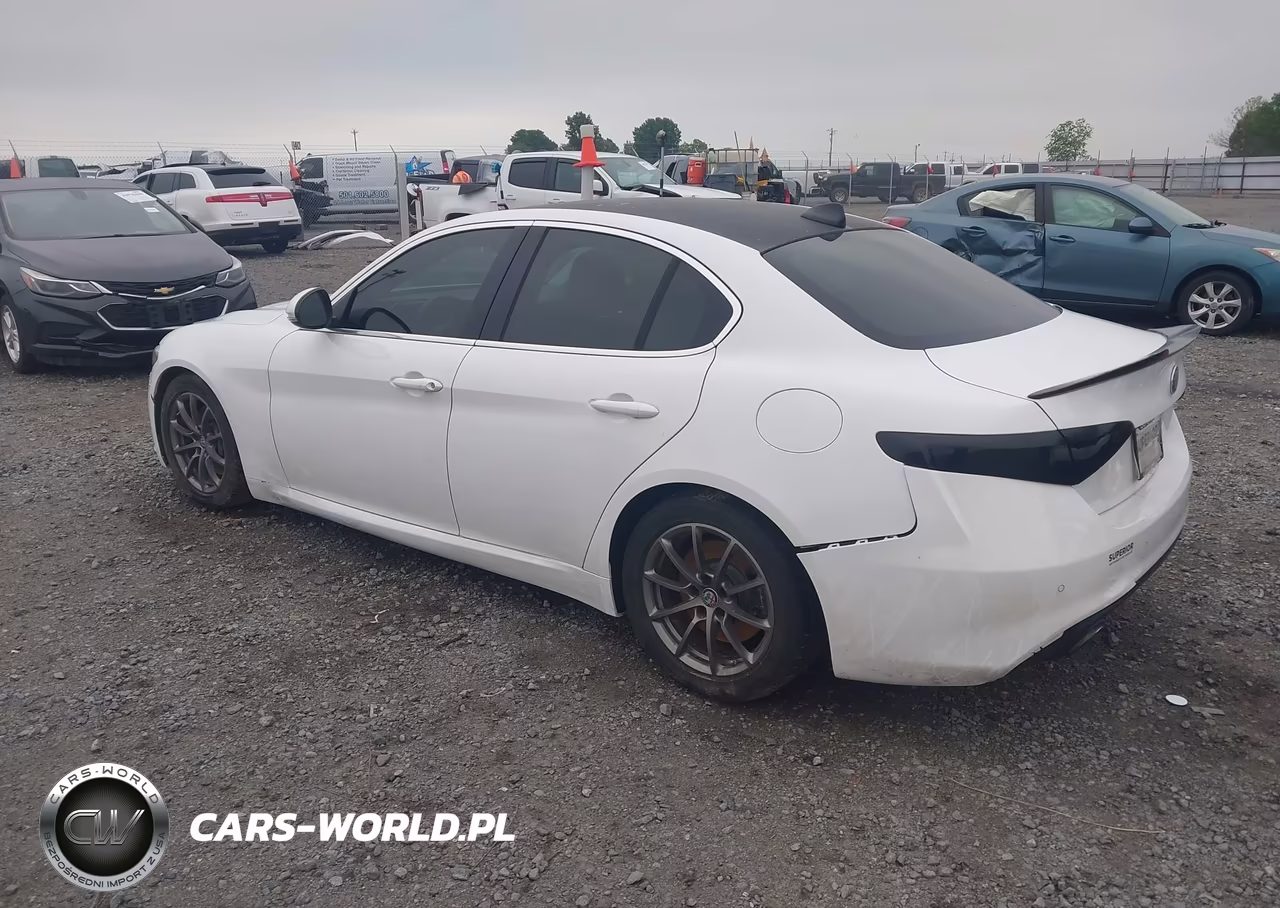 2018 Alfa Romeo Giulia Rwd VIN:ZARFAEBN2J7566267 - 3