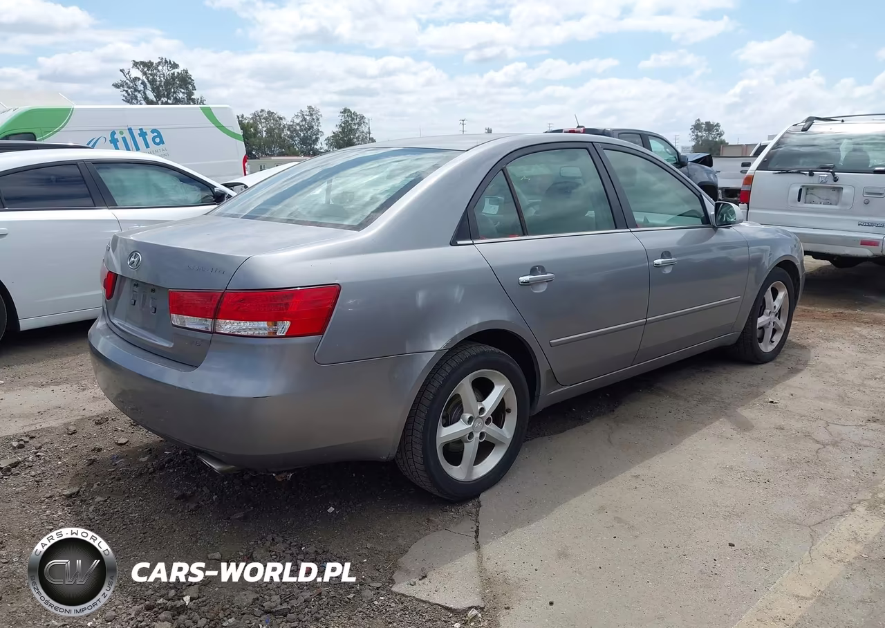 2006 Hyundai Sonata Gls V6-Lx V6 VIN:5NPEU46F06H021696 - 4