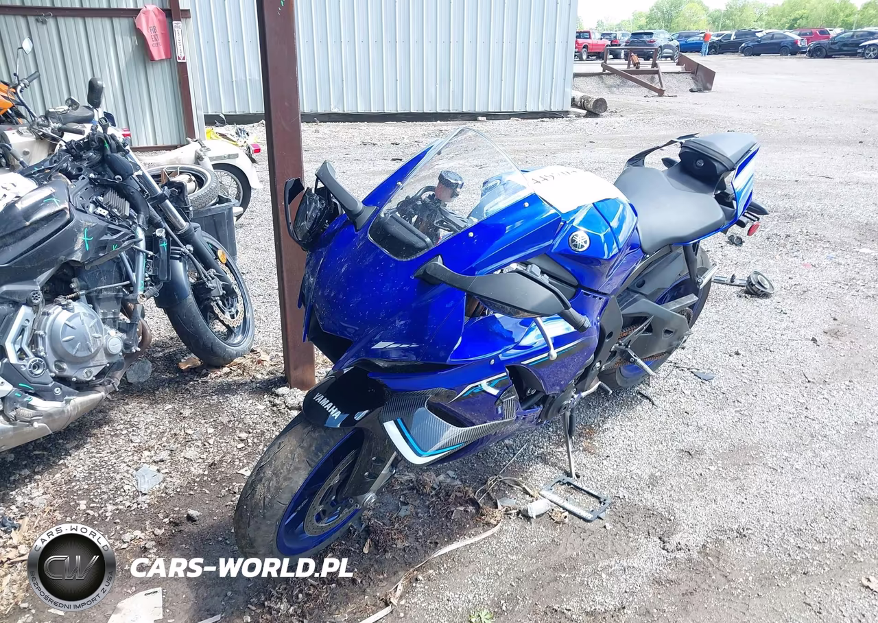 2025 Yamaha Yzf1000 VIN:JYARNA7E9SA000409 - 2