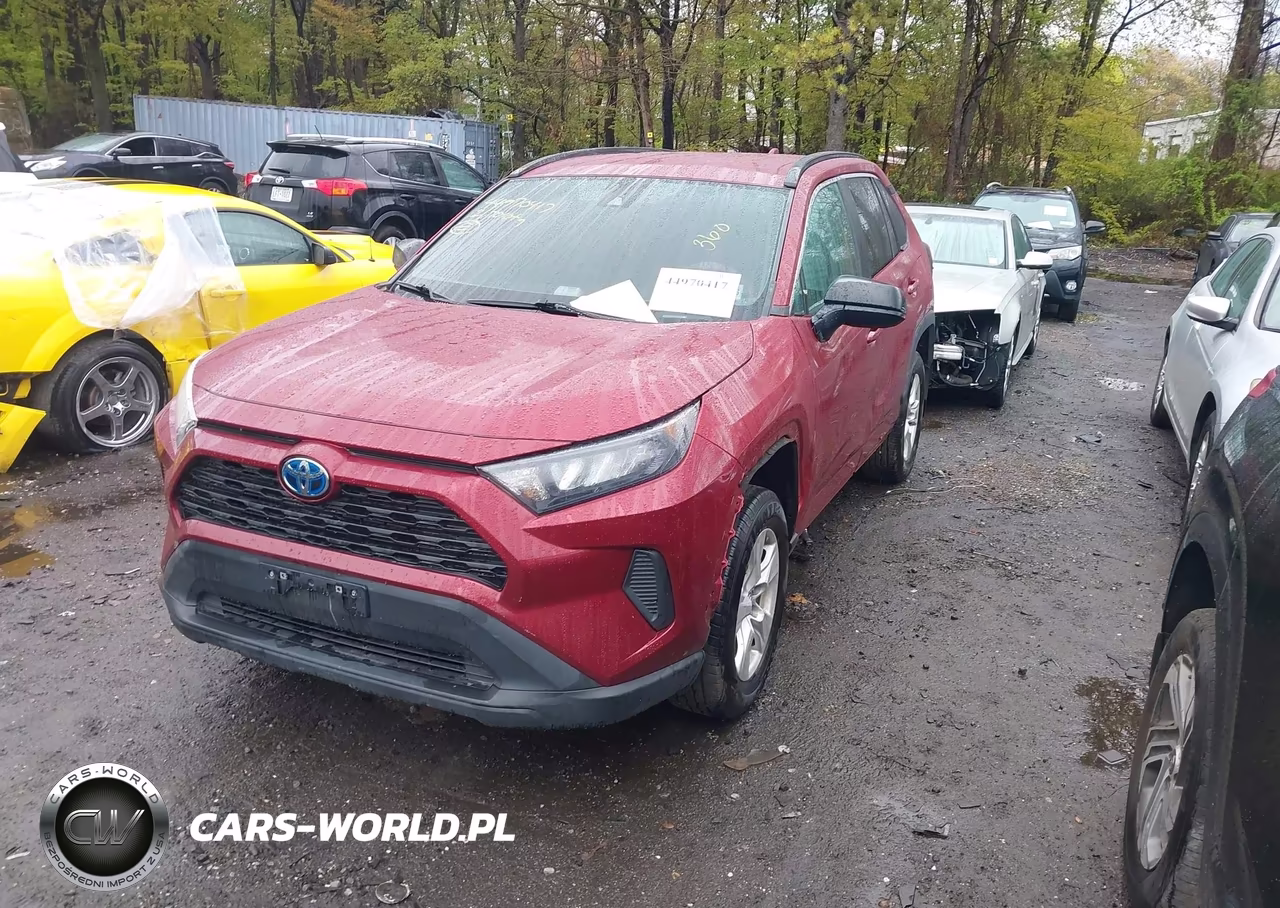 2021 Toyota Rav4 Hybrid Le VIN:4T3L6RFV6MU026316 - 2