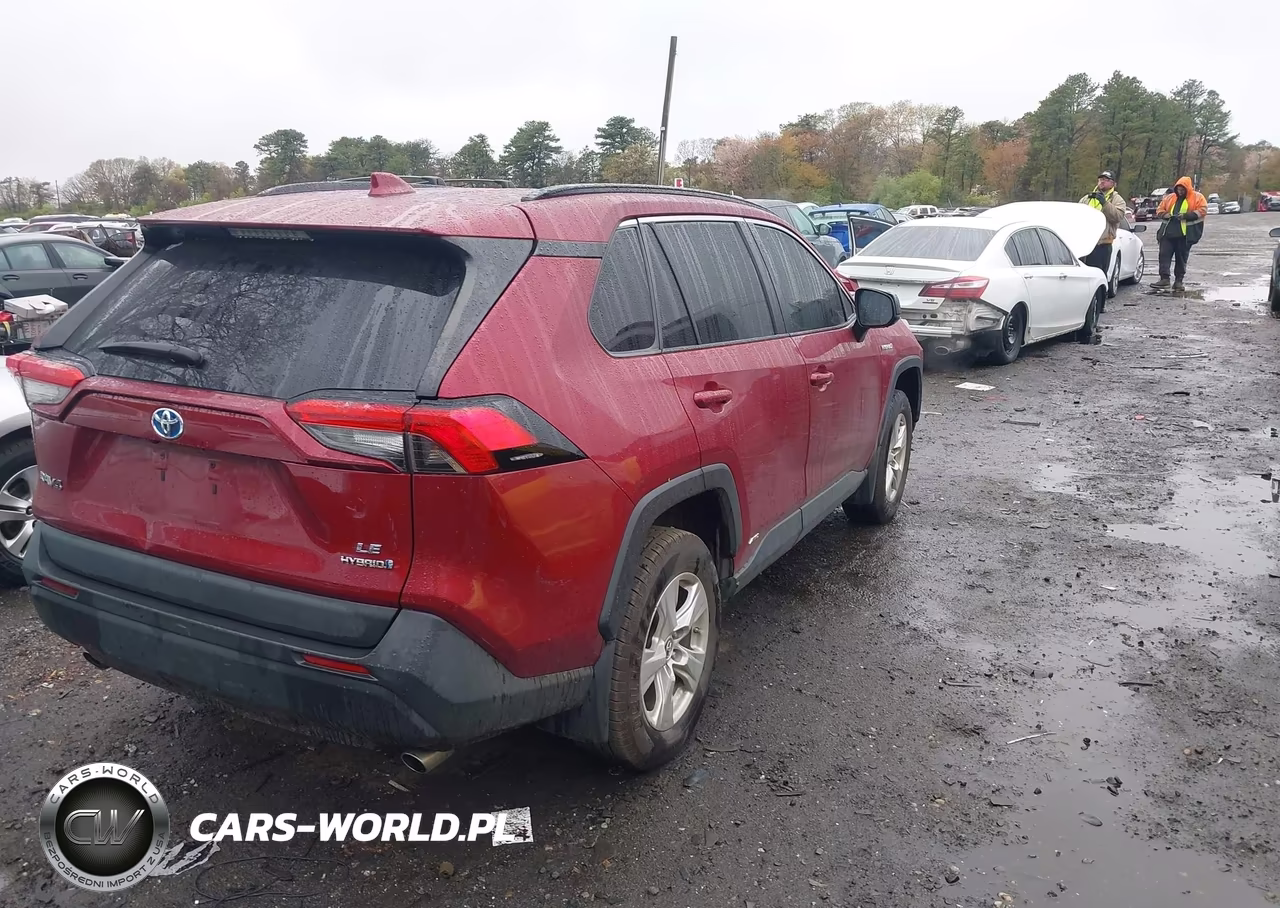 2021 Toyota Rav4 Hybrid Le VIN:4T3L6RFV6MU026316 - 4
