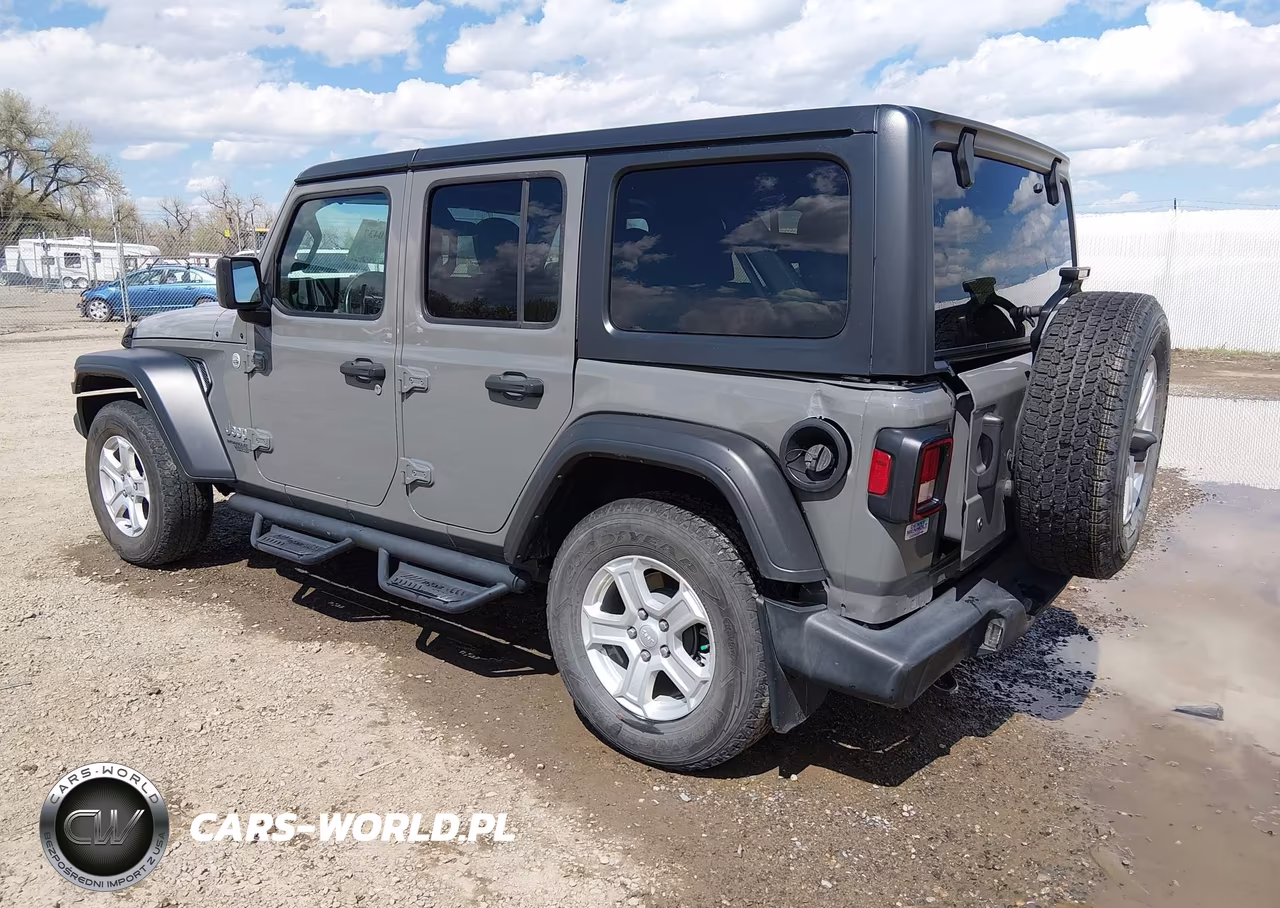 2019 Jeep Wrangler Unlimited Sport S 4X4 VIN:1C4HJXDN7KW668540 - 3