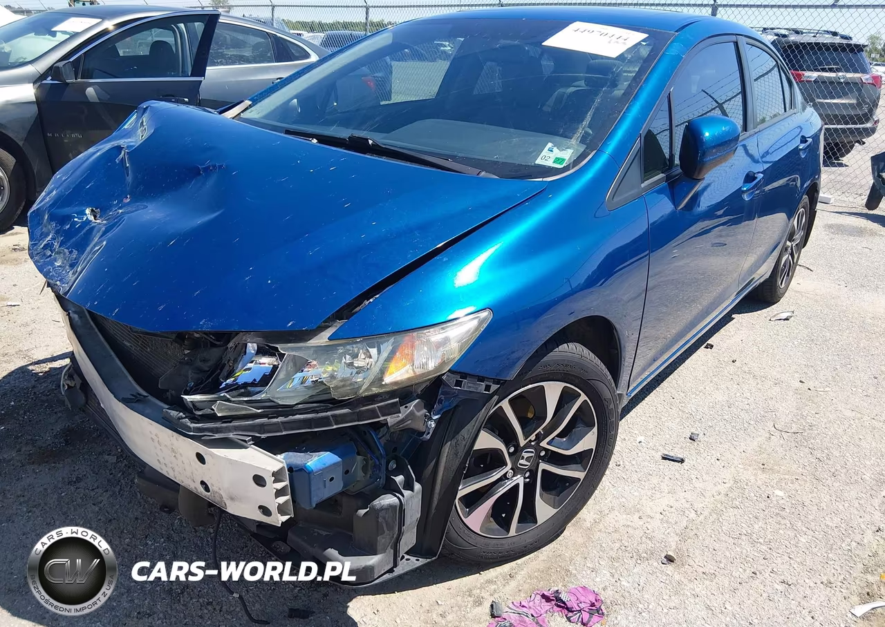 2014 Honda Civic Ex VIN:19XFB2F86EE050218 - 2
