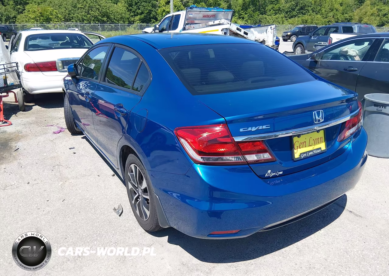 2014 Honda Civic Ex VIN:19XFB2F86EE050218 - 3