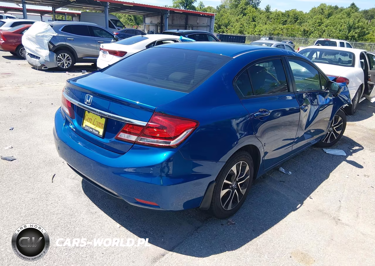 2014 Honda Civic Ex VIN:19XFB2F86EE050218 - 4
