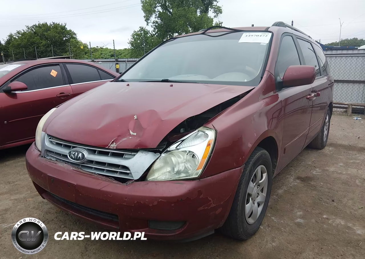 2008 Kia Sedona Lx VIN:KNDMB233X86246124 - 2