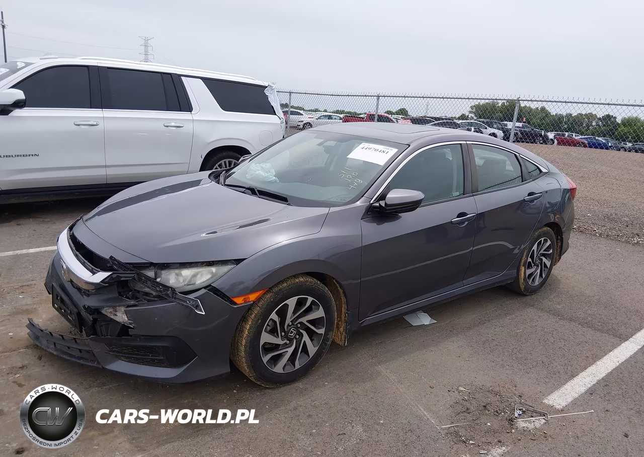 2018 Honda Civic Ex VIN:2HGFC2F73JH581462 - 2