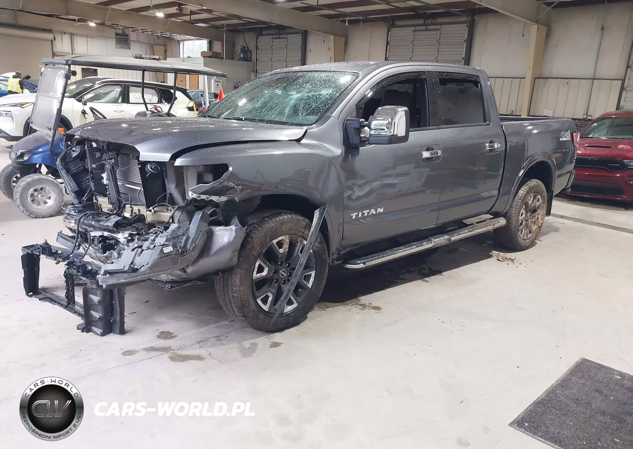 2023 Nissan Titan Platinum Reserve 4X4 VIN:1N6AA1ED2PN113137 - 2