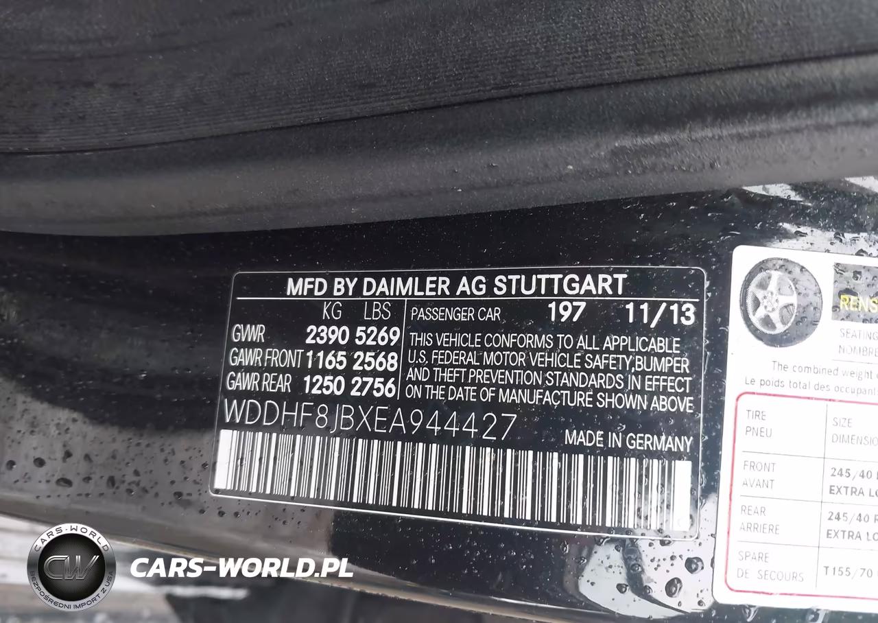 2014 Mercedes-Benz E 350 4Matic VIN:WDDHF8JBXEA944427 - 9