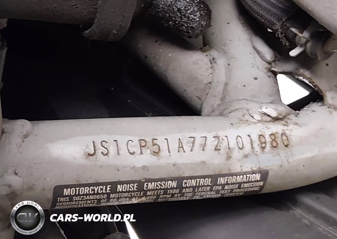 2007 Suzuki An650 VIN:JS1CP51A772101980 - 10