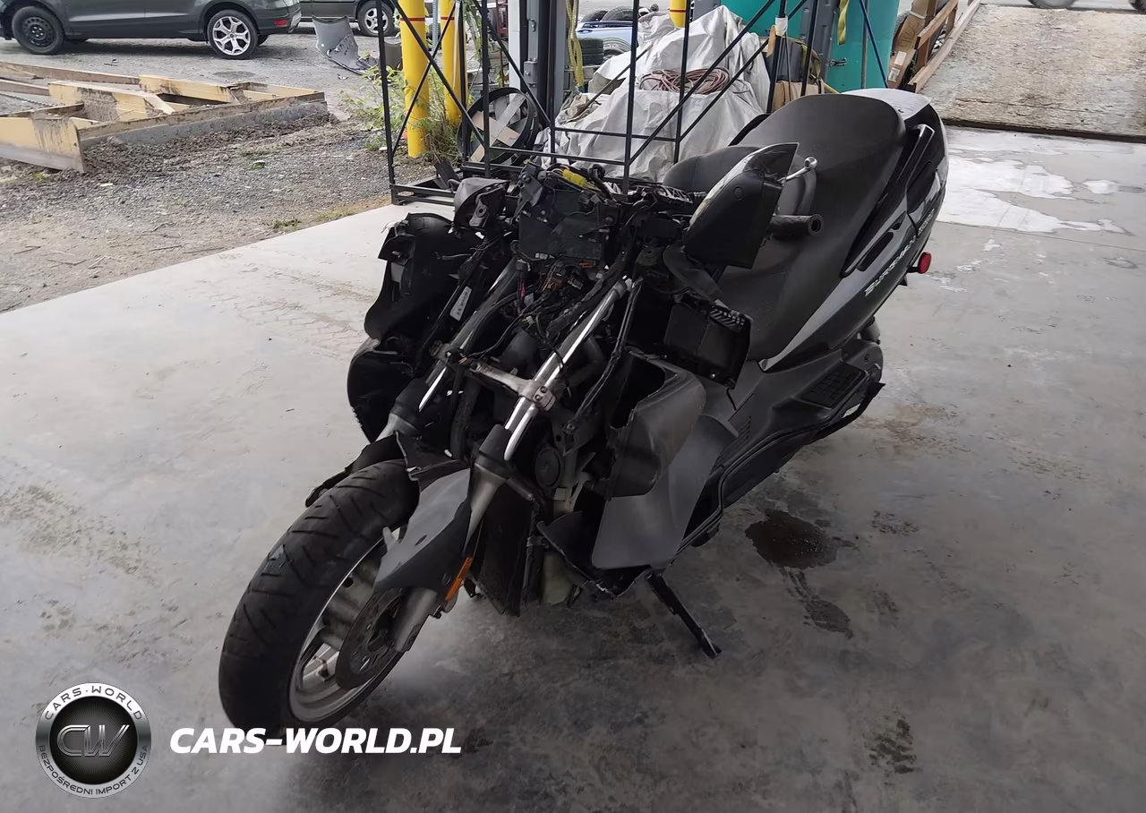 2007 Suzuki An650 VIN:JS1CP51A772101980 - 2