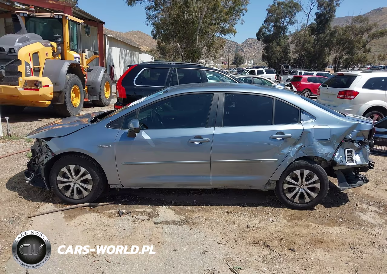 2021 Toyota Corolla Hybrid Le VIN:JTDEAMDE0MJ030650 - 14