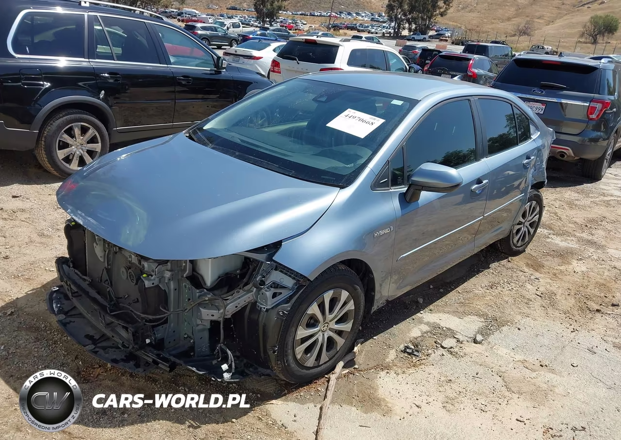 2021 Toyota Corolla Hybrid Le VIN:JTDEAMDE0MJ030650 - 2