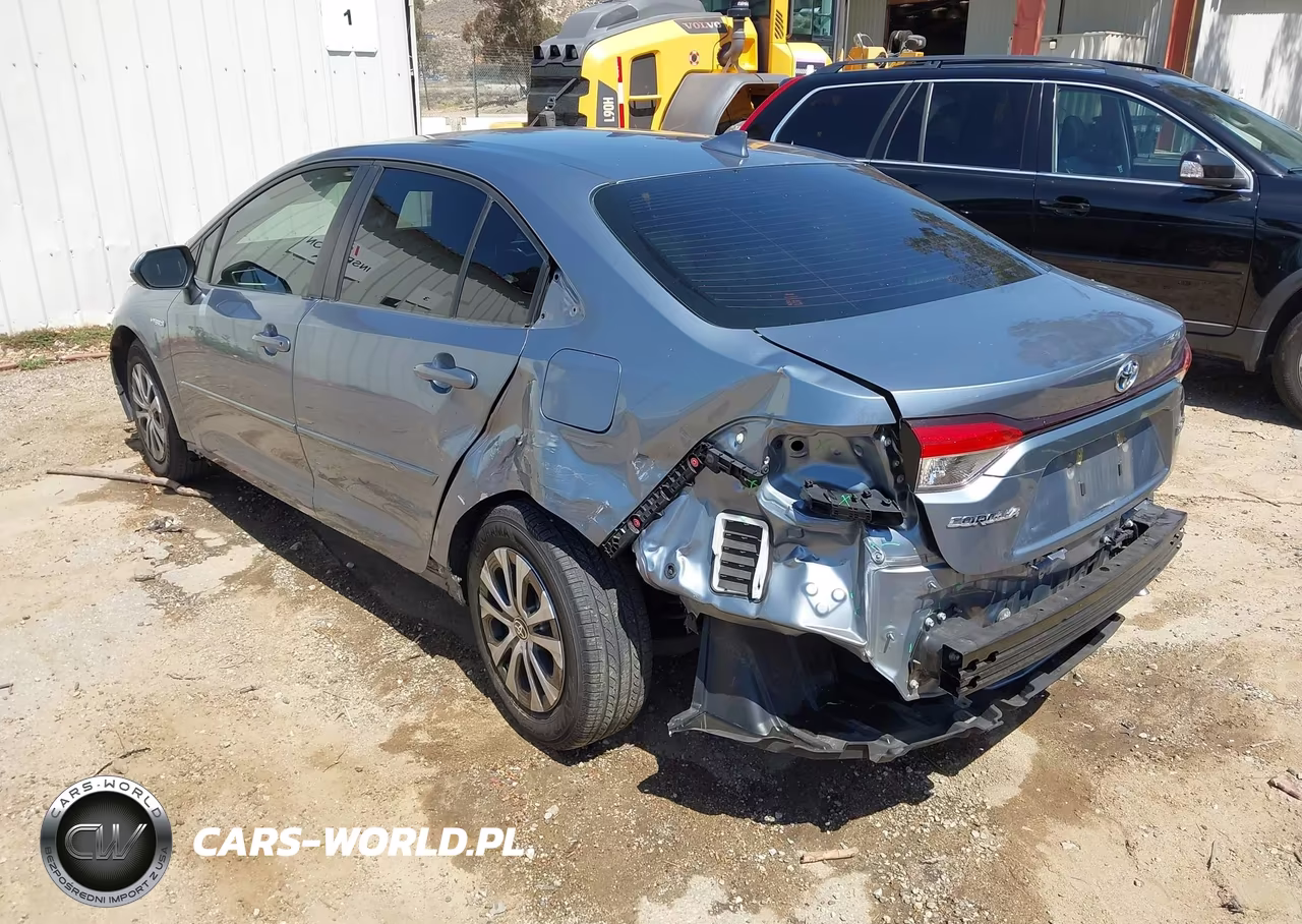 2021 Toyota Corolla Hybrid Le VIN:JTDEAMDE0MJ030650 - 3