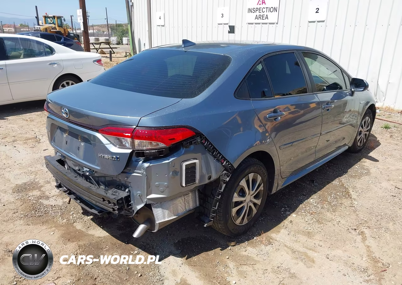 2021 Toyota Corolla Hybrid Le VIN:JTDEAMDE0MJ030650 - 4