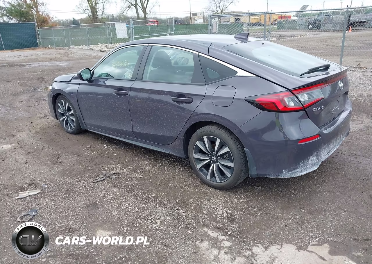 2024 Honda Civic Ex-L VIN:19XFL1H78RE003533 - 3