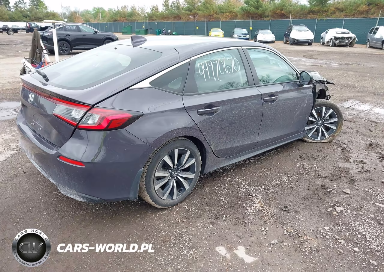 2024 Honda Civic Ex-L VIN:19XFL1H78RE003533 - 4