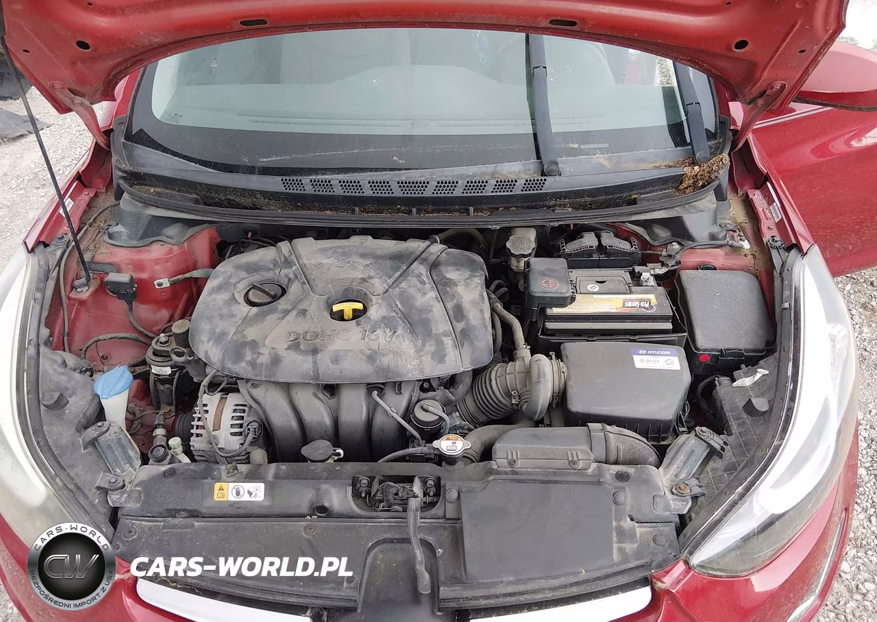 2014 Hyundai Elantra Se VIN:KMHDH4AE3EU186012 - 10