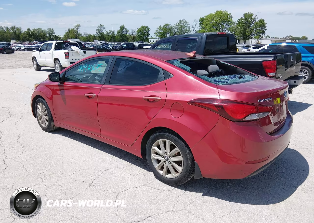 2014 Hyundai Elantra Se VIN:KMHDH4AE3EU186012 - 3