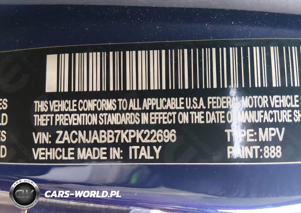 2019 Jeep Renegade Latitude Fwd VIN:ZACNJABB7KPK22696 - 9