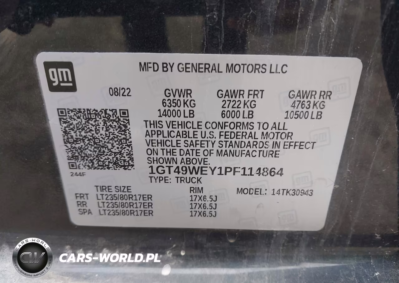 2023 GMC Sierra 3500Hd 4Wd Long Bed Denali VIN:1GT49WEY1PF114864 - 9