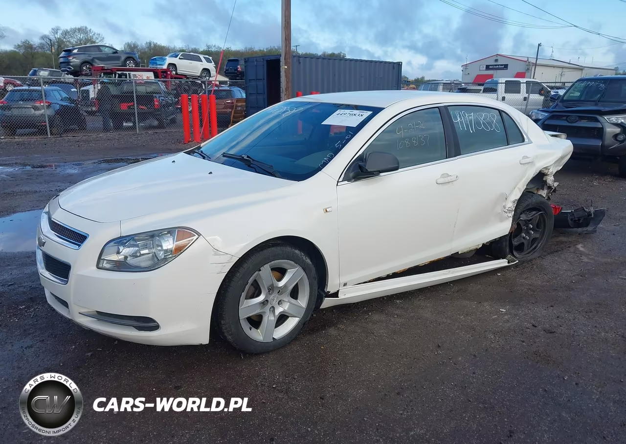 2008 Chevrolet Malibu Ls VIN:1G1ZG57N784278649 - 2
