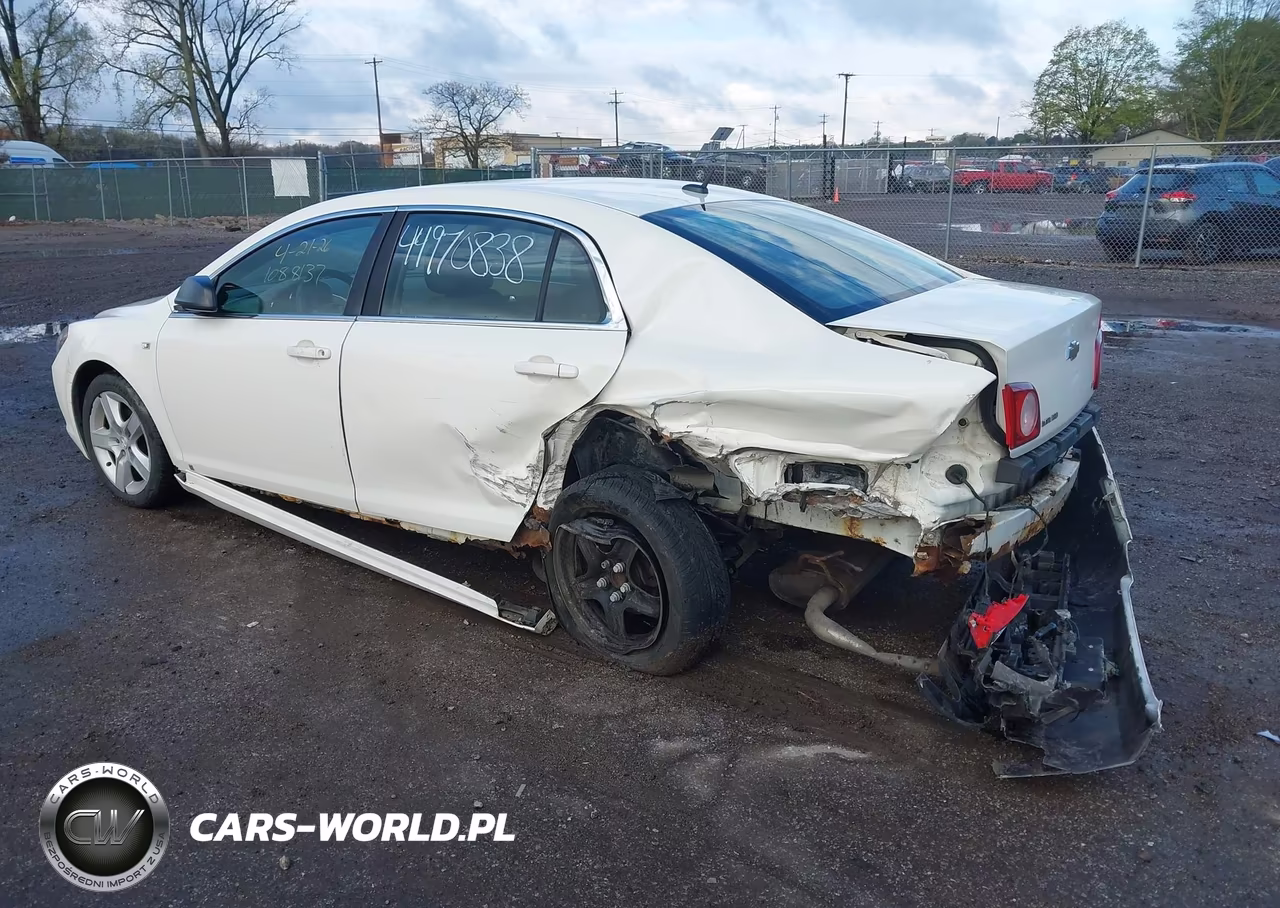 2008 Chevrolet Malibu Ls VIN:1G1ZG57N784278649 - 3