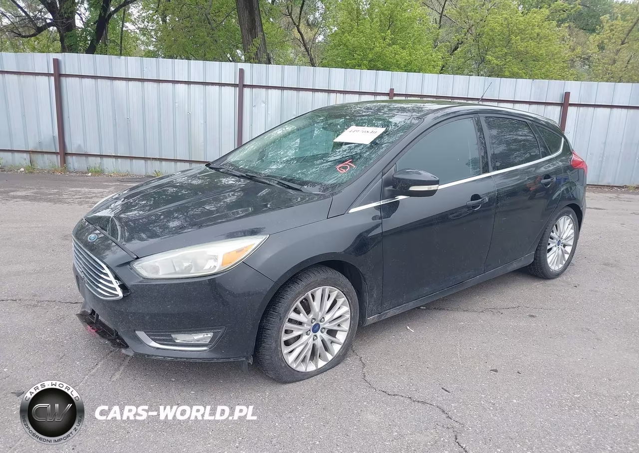 2015 Ford Focus Titanium VIN:1FADP3N29FL293919 - 2