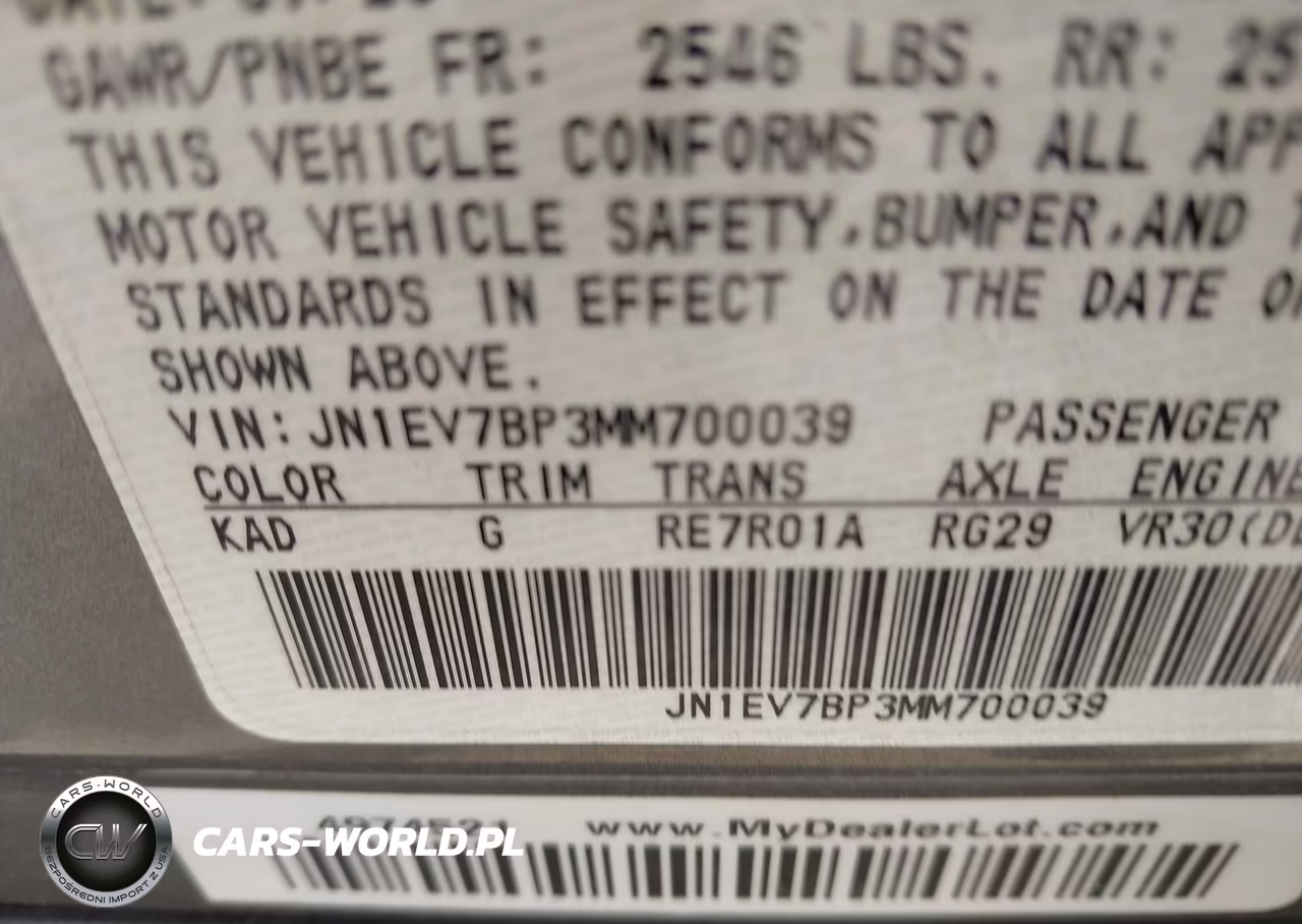 2021 Infiniti Q50 Luxe VIN:JN1EV7BP3MM700039 - 9