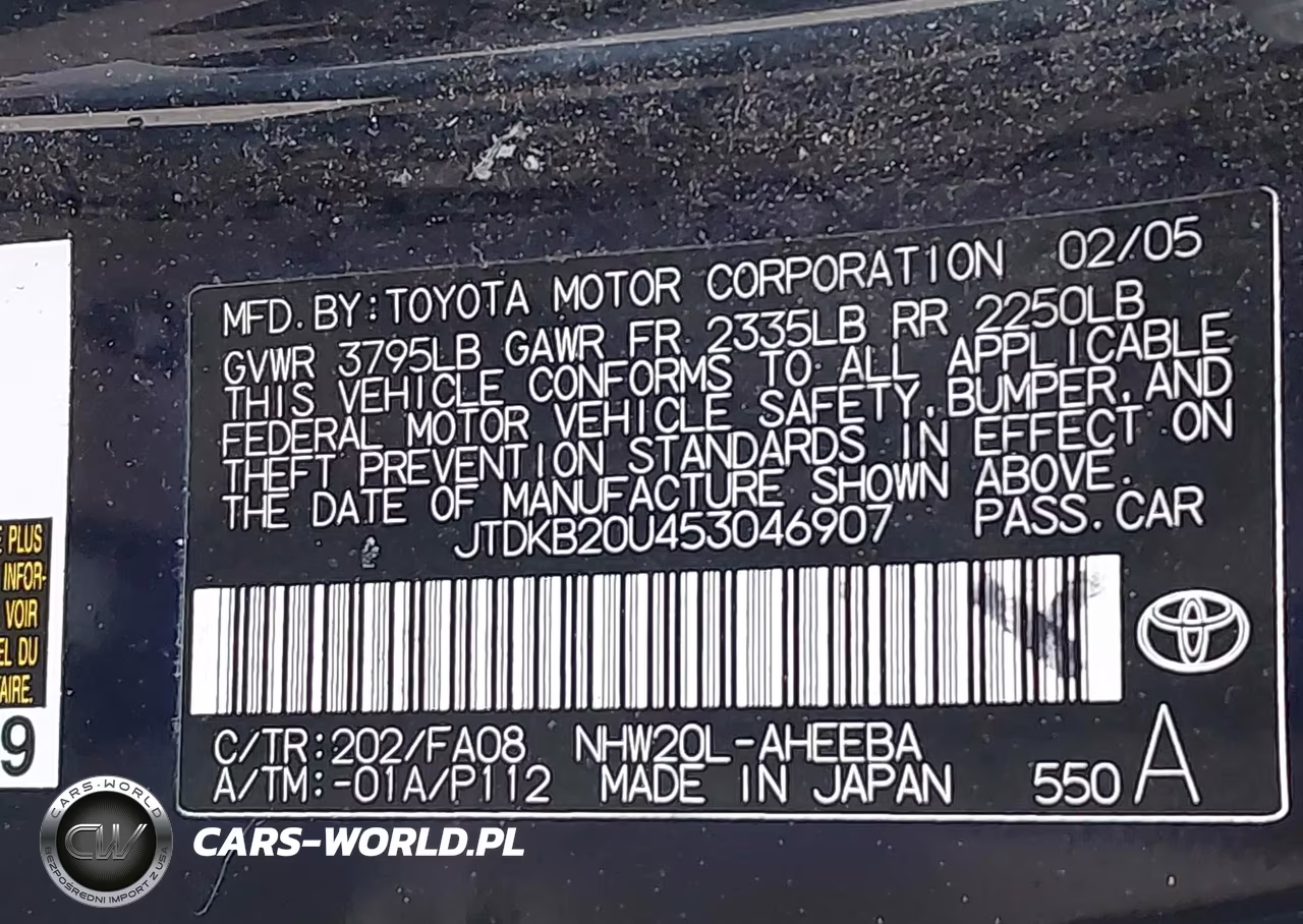 2005 Toyota Prius VIN:JTDKB20U453046907 - 9
