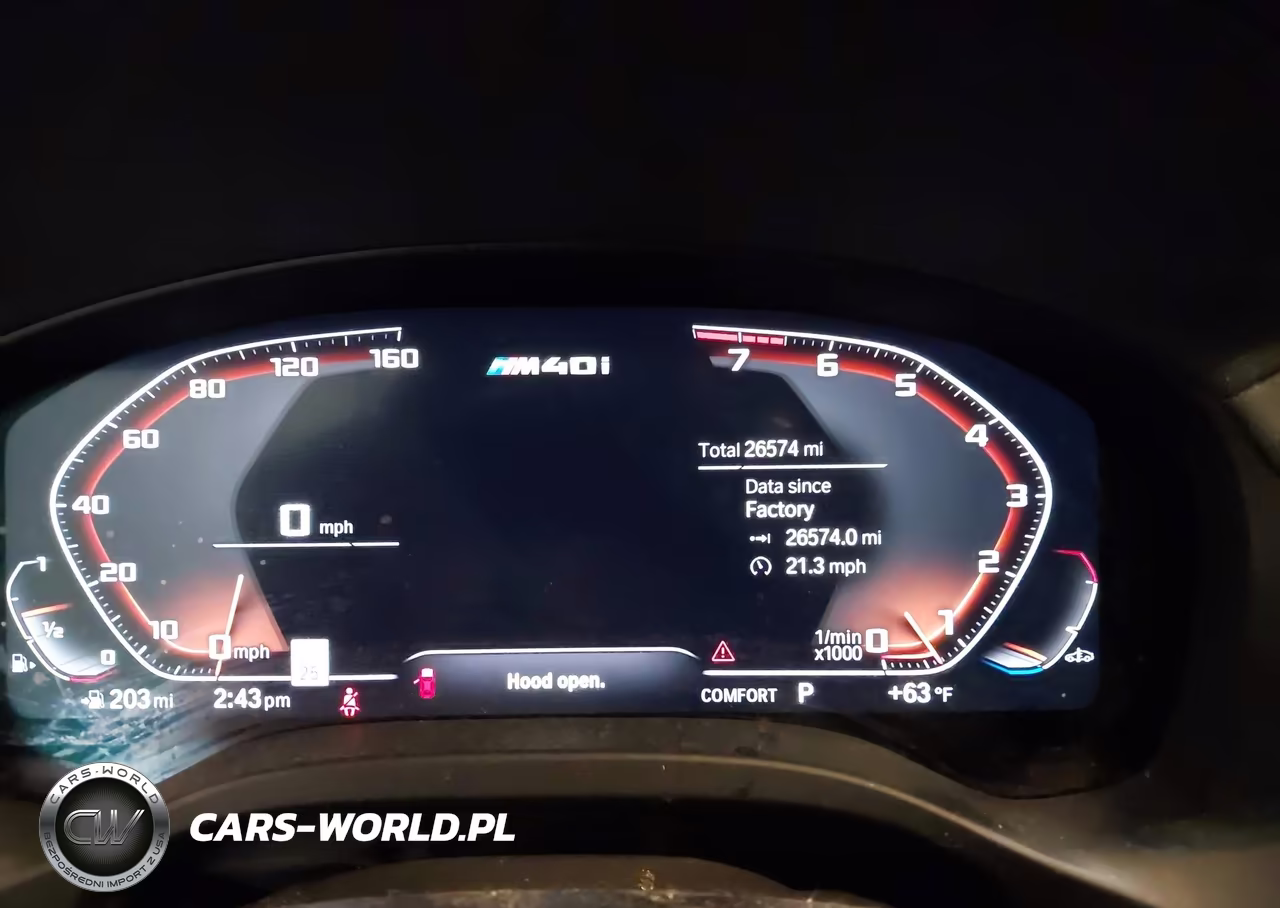 2021 BMW X3 M40I VIN:5UXTY9C01M9H64352 - 7