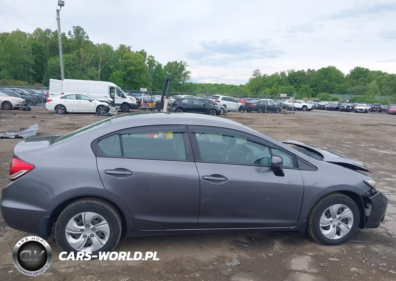 2015 Honda Civic Lx VIN:19XFB2F52FE016977 - 13