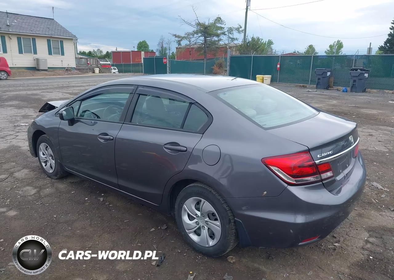 2015 Honda Civic Lx VIN:19XFB2F52FE016977 - 3