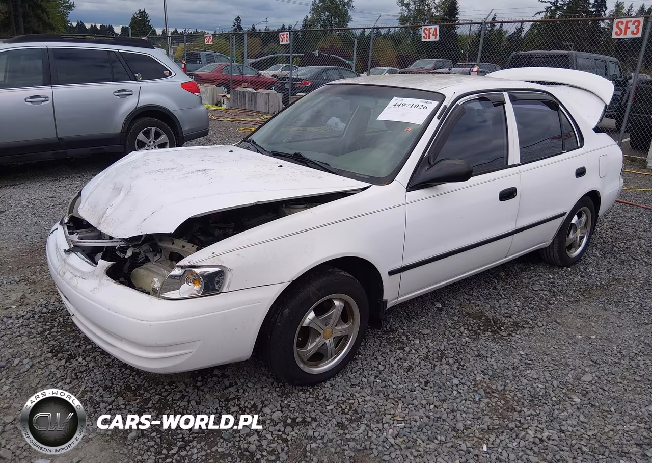 1999 Toyota Corolla Ve VIN:1NXBR12E2XZ242607 - 2