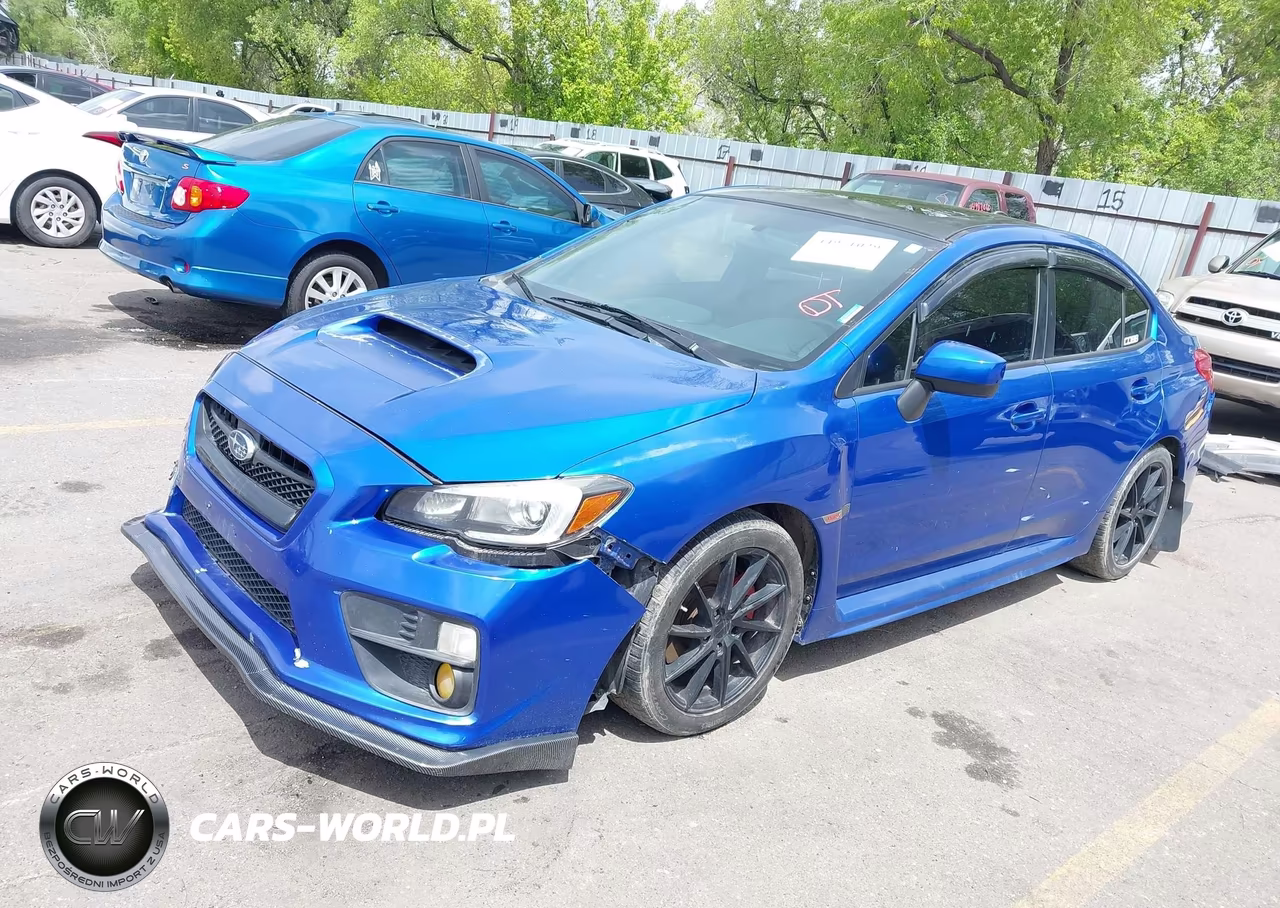 2015 Subaru Wrx Limited VIN:JF1VA1G63F9803916 - 2