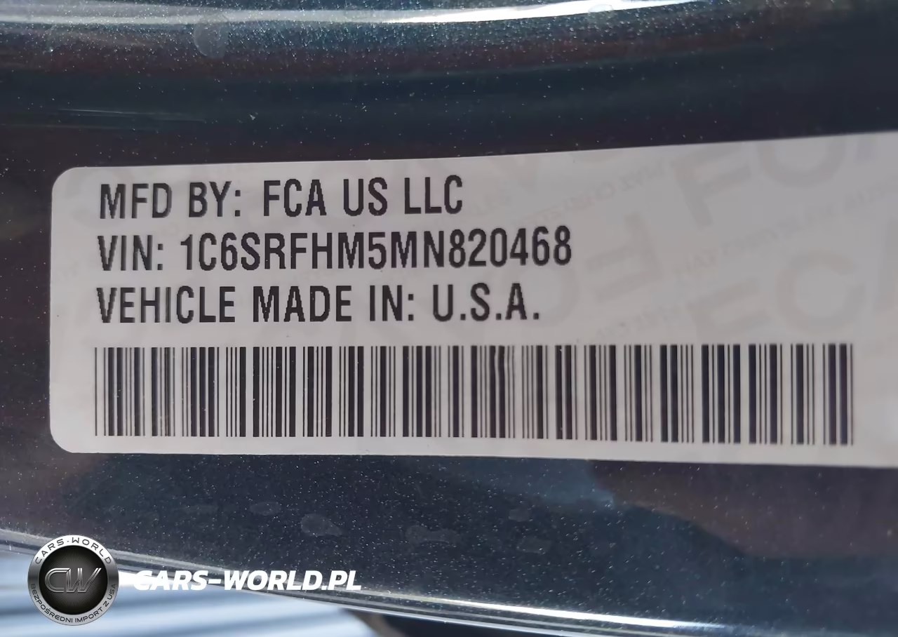 2021 Ram 1500 Limited 4X4 5'7 Box VIN:1C6SRFHM5MN820468 - 9
