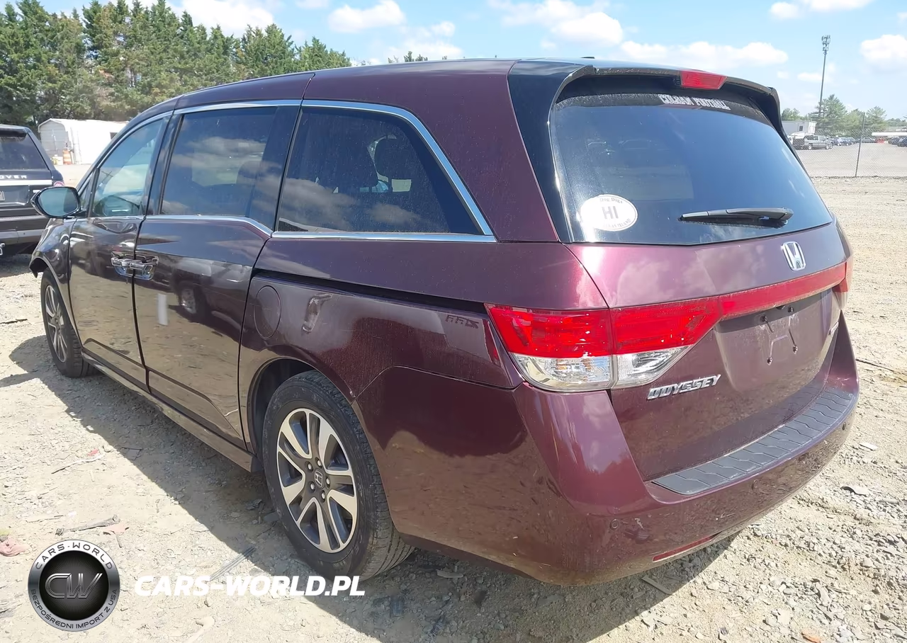 2014 Honda Odyssey Touring-Touring Elite VIN:5FNRL5H95EB040792 - 3