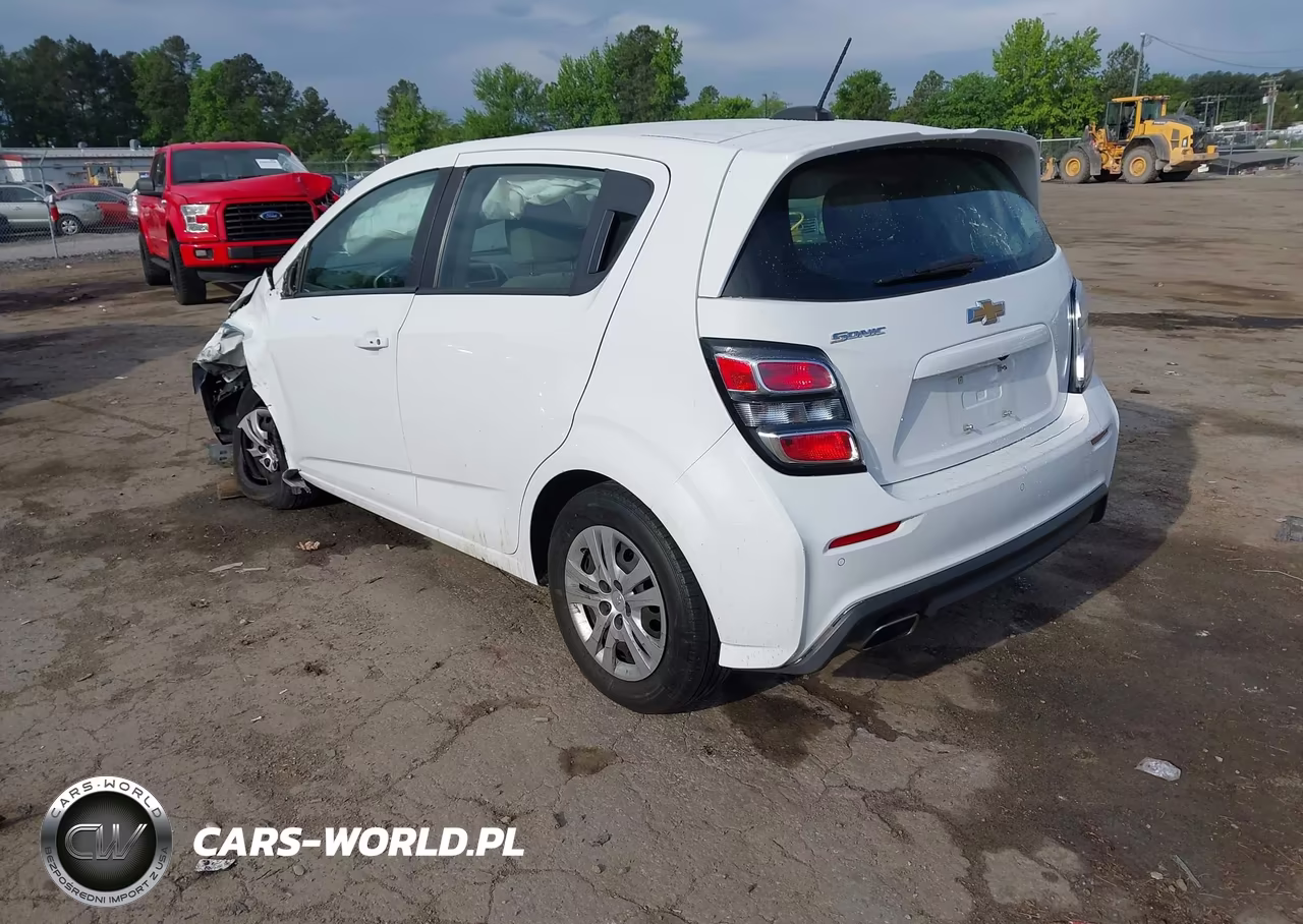 2020 Chevrolet Sonic Fwd 1Fl 5-Door VIN:1G1JG6SB7L4128064 - 3