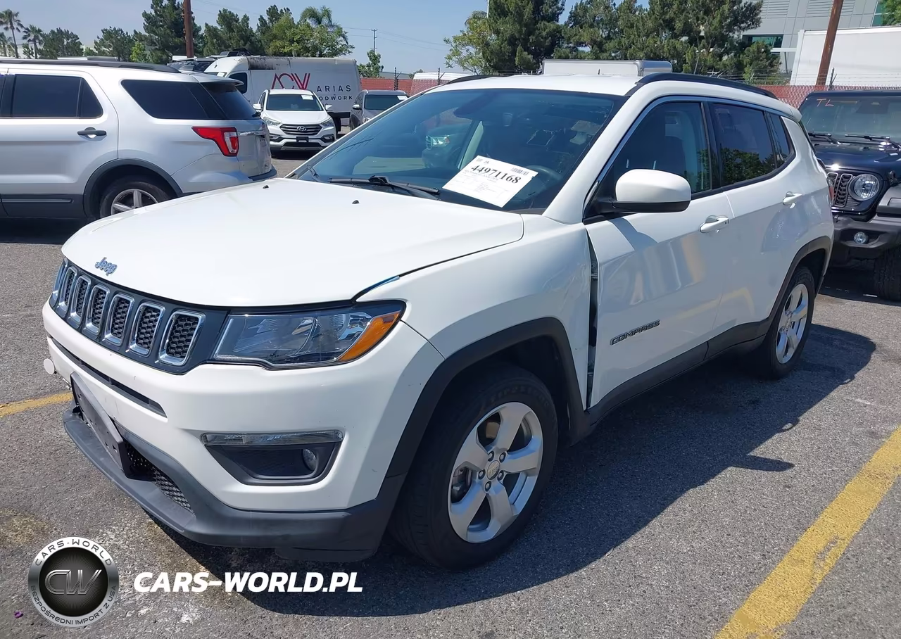 2021 Jeep Compass Latitude Fwd VIN:3C4NJCBB5MT592376 - 2