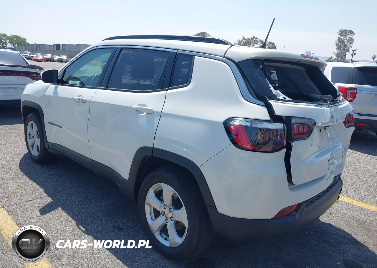 2021 Jeep Compass Latitude Fwd VIN:3C4NJCBB5MT592376 - 3