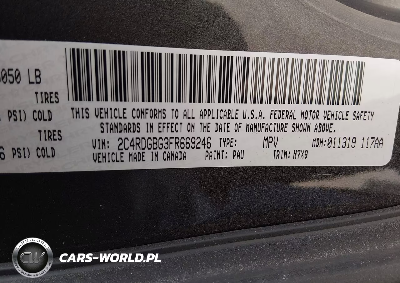 2015 Dodge Grand Caravan Se Plus VIN:2C4RDGBG3FR669246 - 9