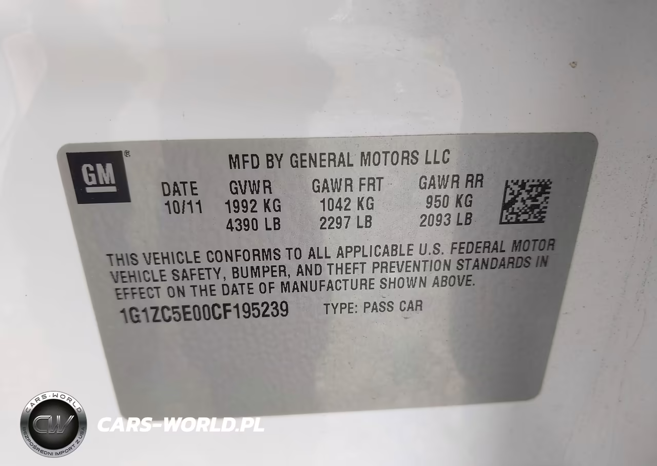 2012 Chevrolet Malibu 1Lt VIN:1G1ZC5E00CF195239 - 9