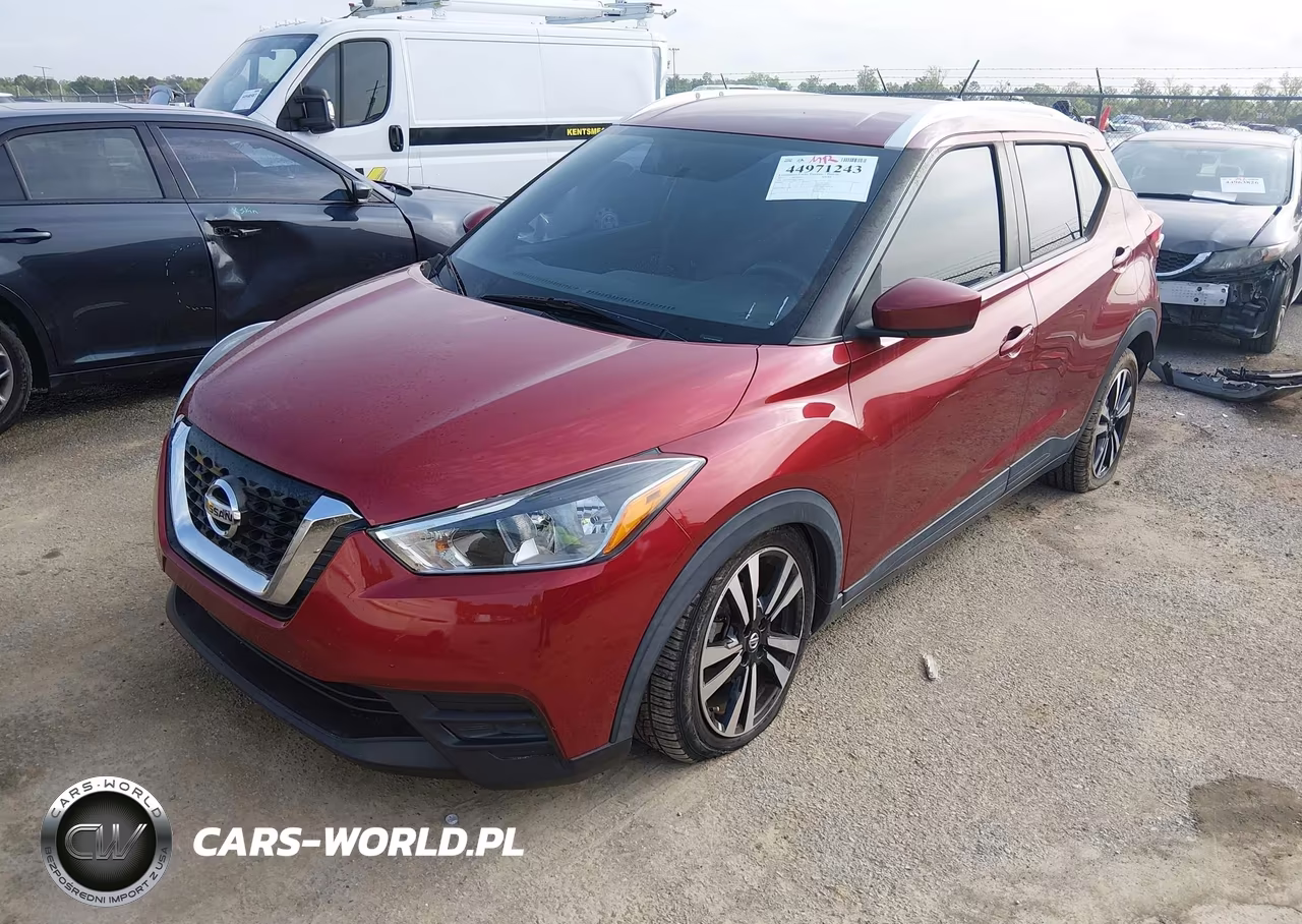 2019 Nissan Kicks Sv VIN:3N1CP5CU0KL551686 - 2