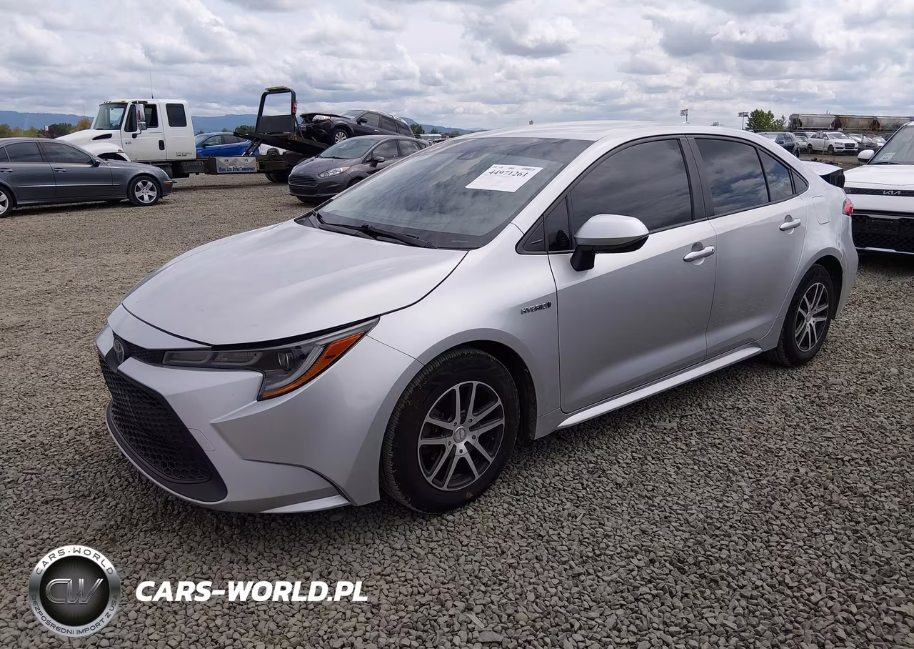 2021 Toyota Corolla Hybrid Le VIN:JTDEAMDE8MJ002918 - 2