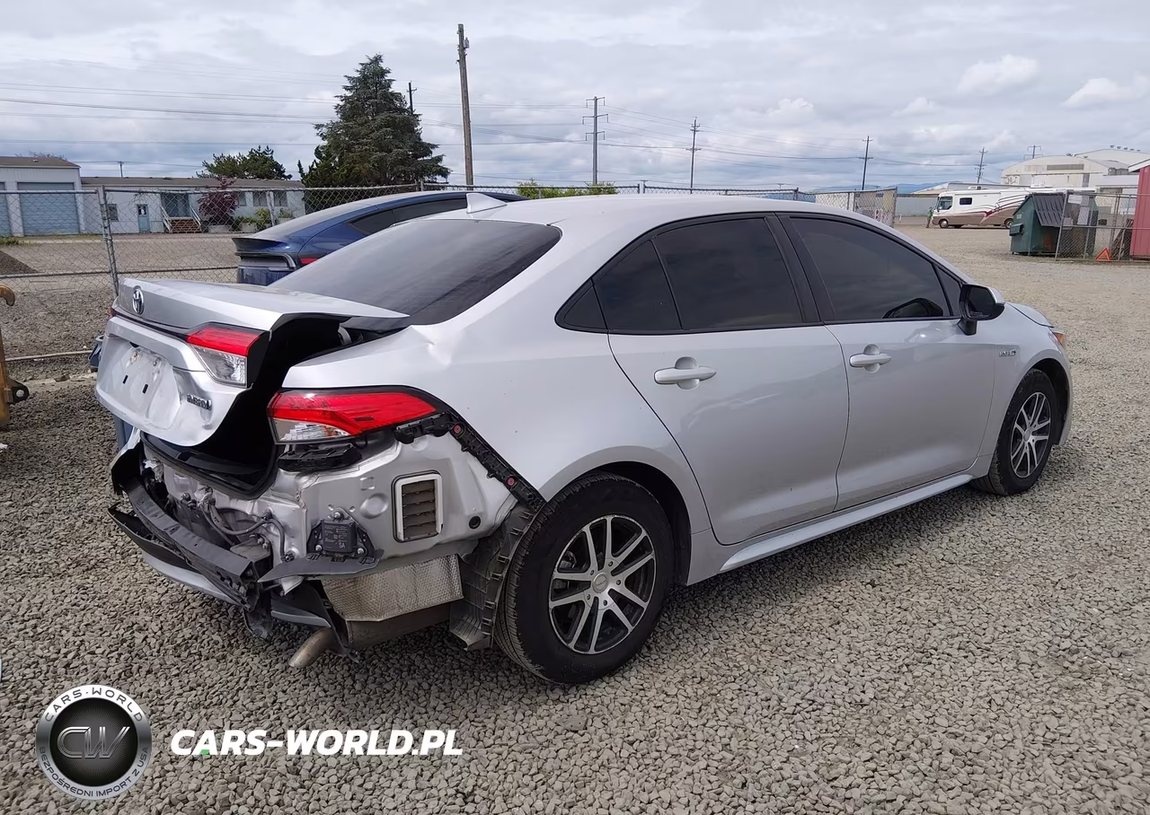 2021 Toyota Corolla Hybrid Le VIN:JTDEAMDE8MJ002918 - 4