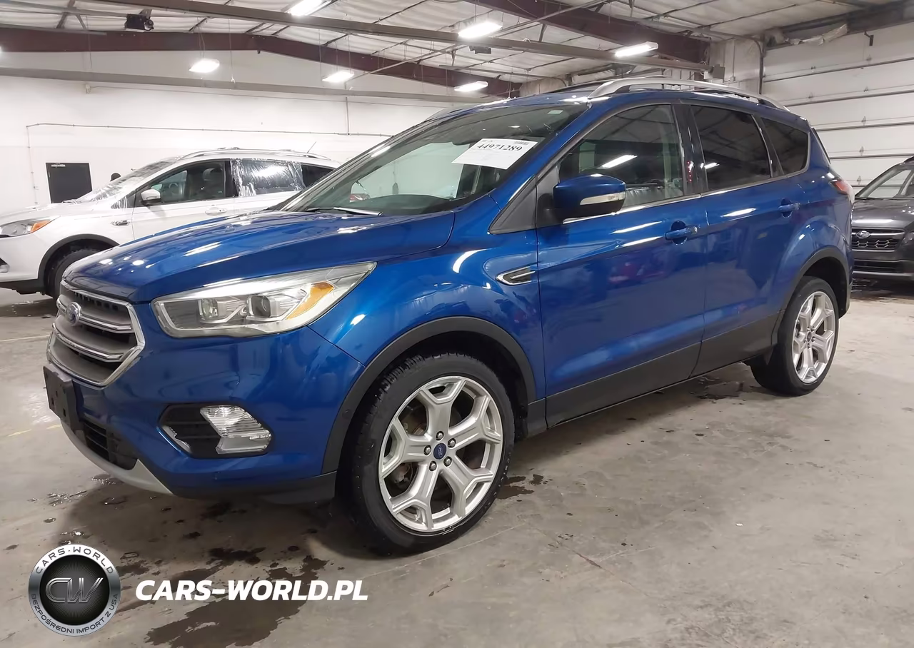 2017 Ford Escape Titanium VIN:1FMCU9J9XHUA73458 - 2