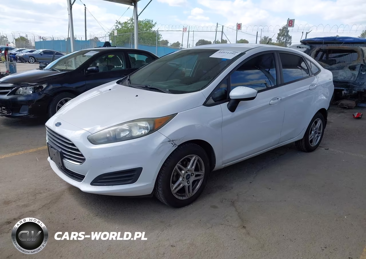 2019 Ford Fiesta Se VIN:3FADP4BJ3KM127793 - 2