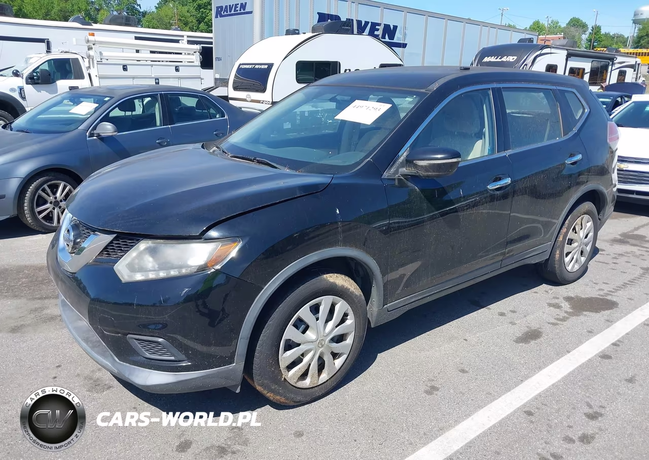 2015 Nissan Rogue S VIN:KNMAT2MT1FP531476 - 2