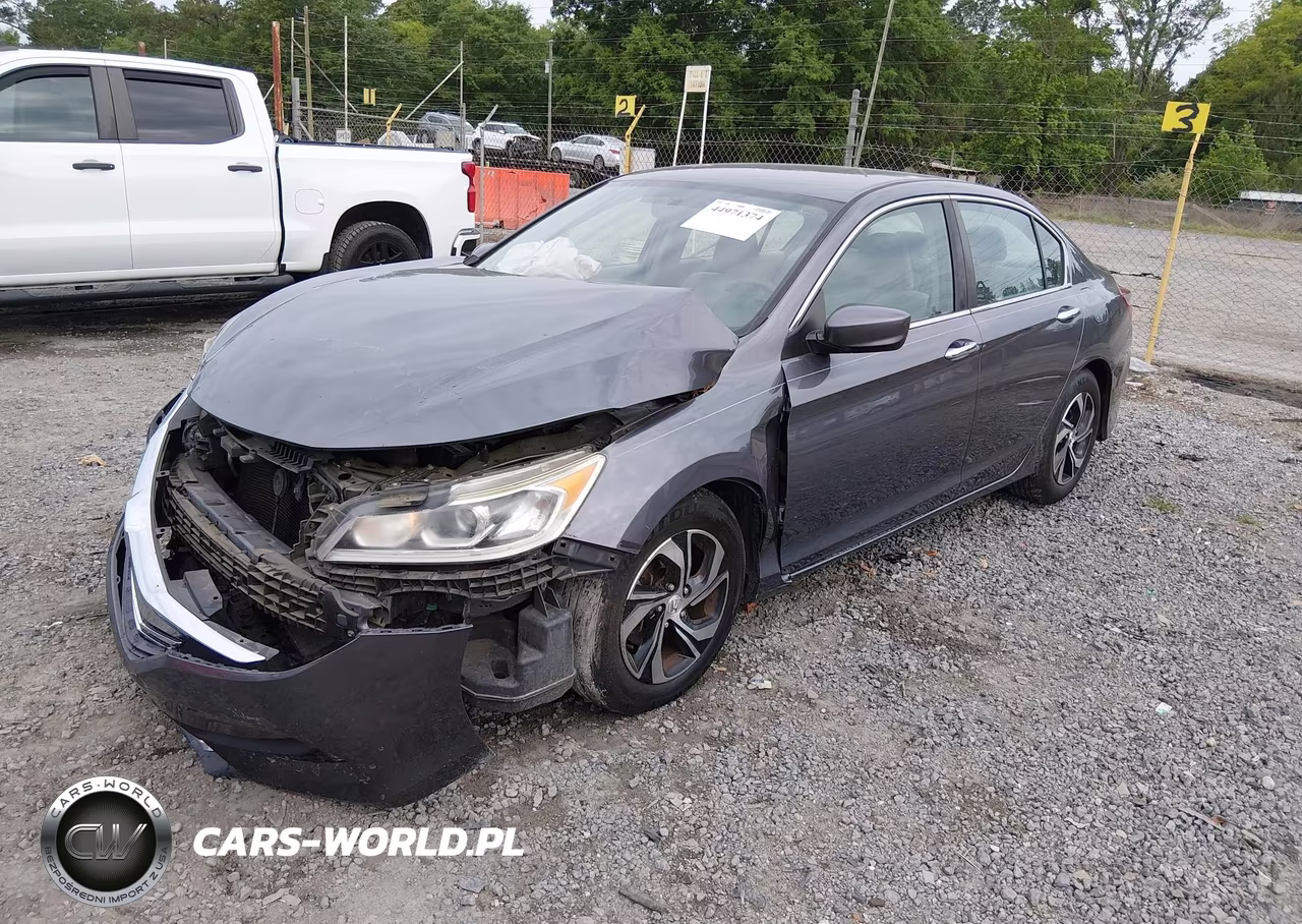 2017 Honda Accord Lx VIN:1HGCR2F30HA091245 - 2